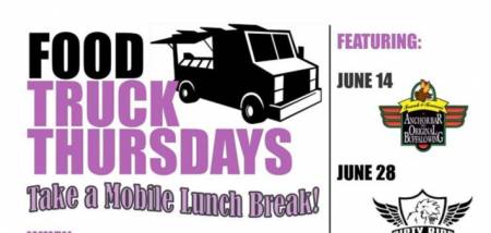 Food truck flyer